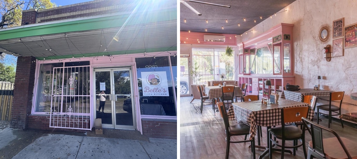 Belle's Pizza Kitchen Menu